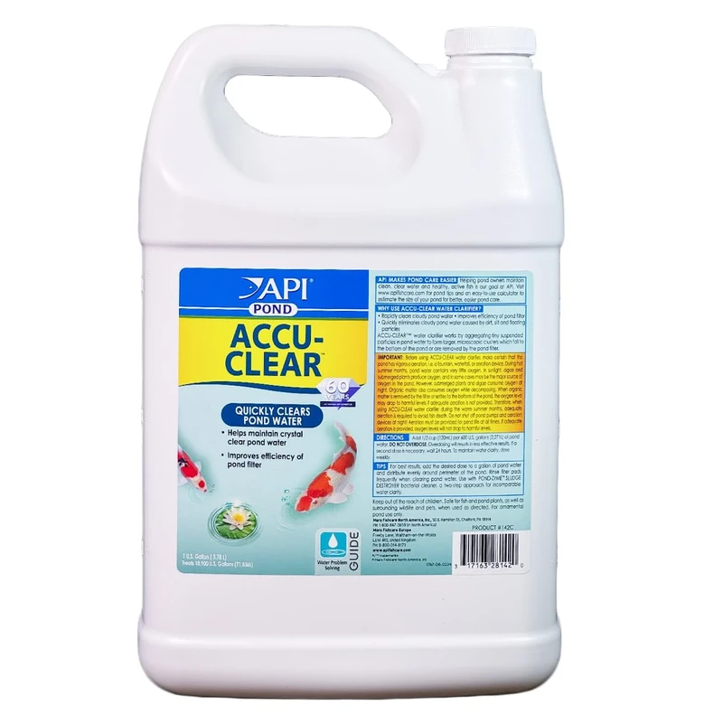 API POND ACCU-CLEAR Pond Water Clarifier 3.78-Litre Bottle