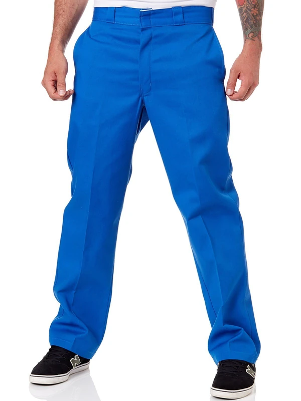 Dickies Men's Original 874 Work Utility Pants, Navy Blue, 32W / 32L