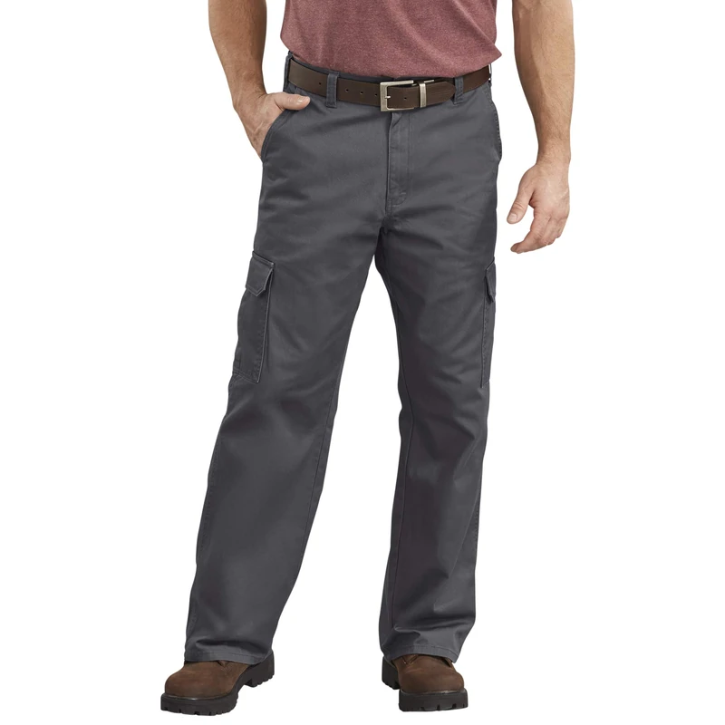 Dickies Men's Loose Work Utility Pants, Charcoal, 38W 32L UK