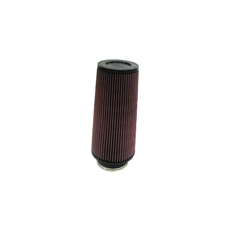 K&N Universal Clamp-On Air Filter: High Performance, Premium, Washable, Replacement Filter: Flange Diameter: 4 In, Filter Height: 12 In, Flange Length: 1.75 In, Shape: Round Tapered, RE-0860