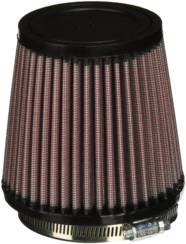 K&N Universal Clamp-On Air Filter: High Performance, Premium, Washable, Replacement Filter: Flange Diameter: 3.5 In, Filter Height: 4.5 In, Flange Length: 0.625 In, Shape: Round Tapered, RU-2790