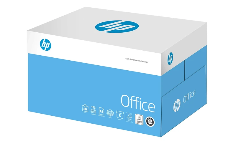 HP Office A3 420x297mm 80gsm 500sheets/Ream, 5ream/Box
