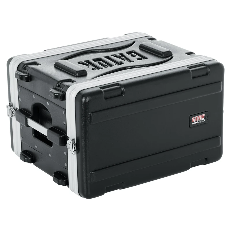 Gator 6U 14.25 inch Deep PE Molded Rack Case with Rails