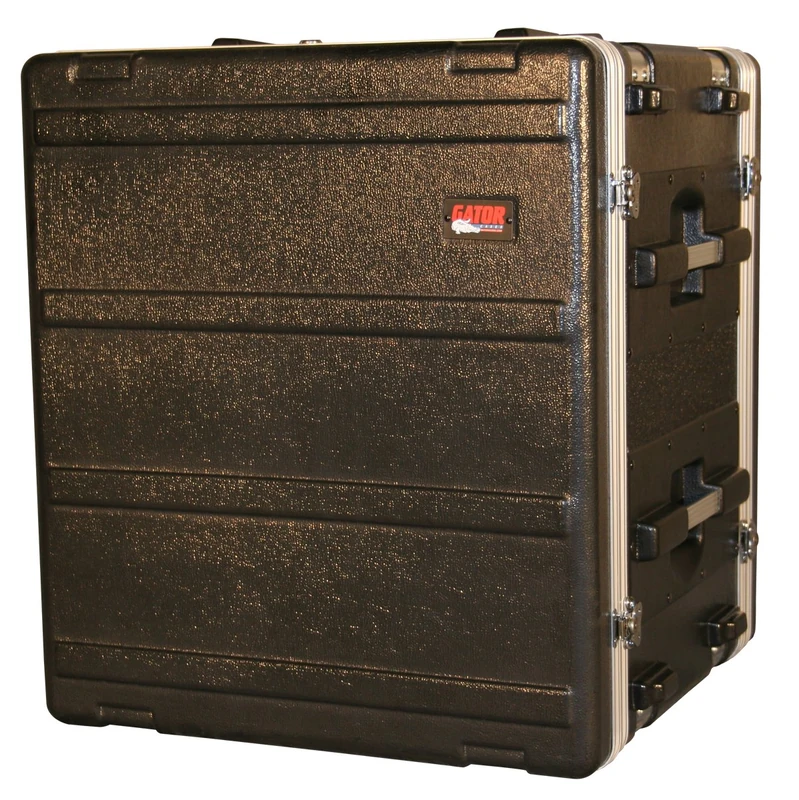 Gator Cases G-SHOCK-12L 12U Shock Rack Case for Sensitive Audio and Rack Equipment Durable Touring and Studio Design Black