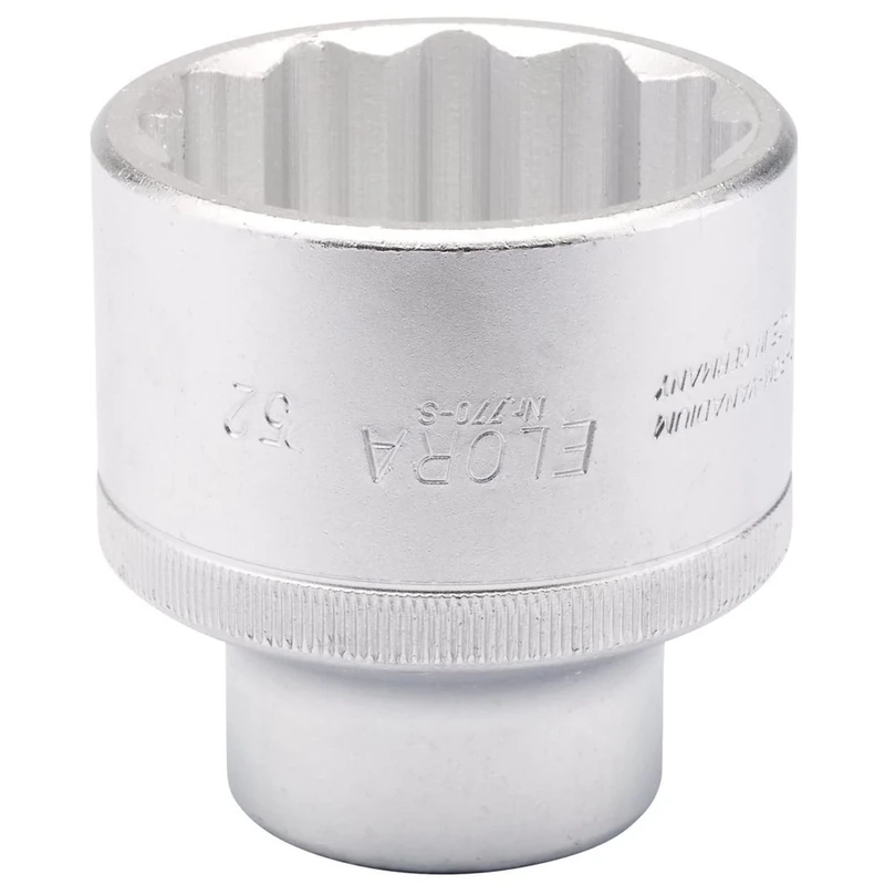 Draper 872 Elora Bi-Hexagon Socket, 3/4" Square Drive, 52mm