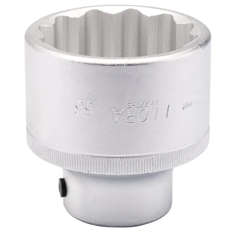 Draper 898 Elora Bi-Hexagon Socket, 3/4" Square Drive, 55mm