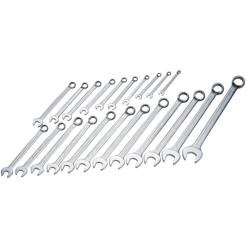 Draper 3115 S22M Elora Long Metric Combination Spanner Set, 8mm-32mm, 22 Pieces