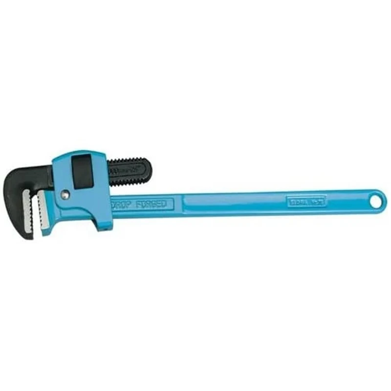 Draper 23733 Elora Adjustable Pipe Wrench, 600mm, 54.6cm x 13.5cm x 4cm, Blue