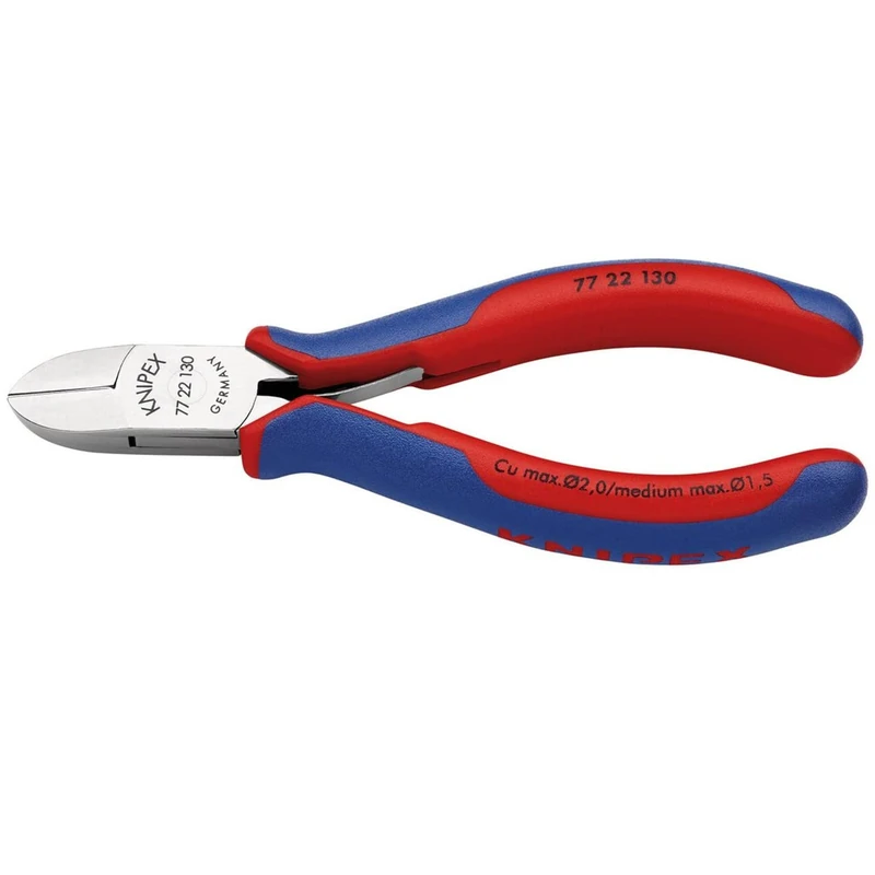 Knipex 27725 130mm Flush Electronics Diagonal Cutters - Image 1