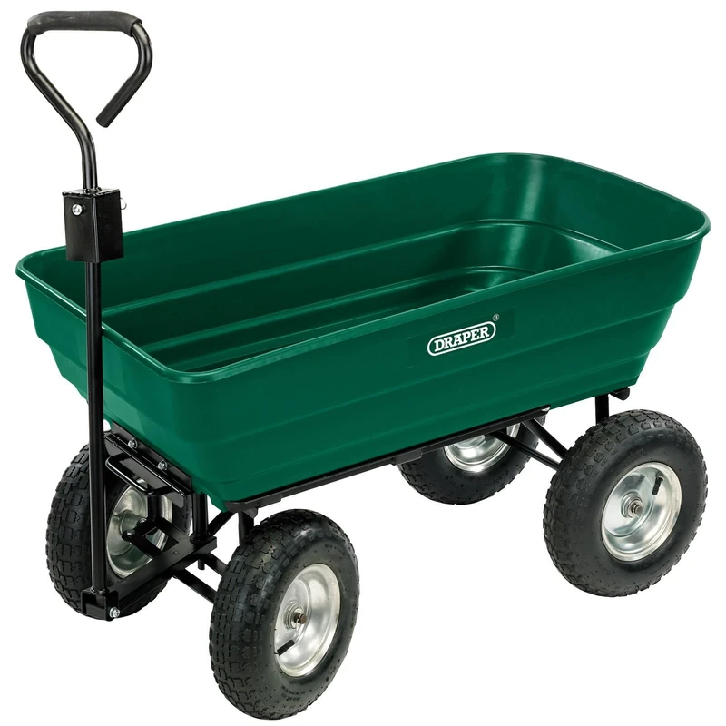 Draper 52628 Heavy Duty Tipping Cart , Blue