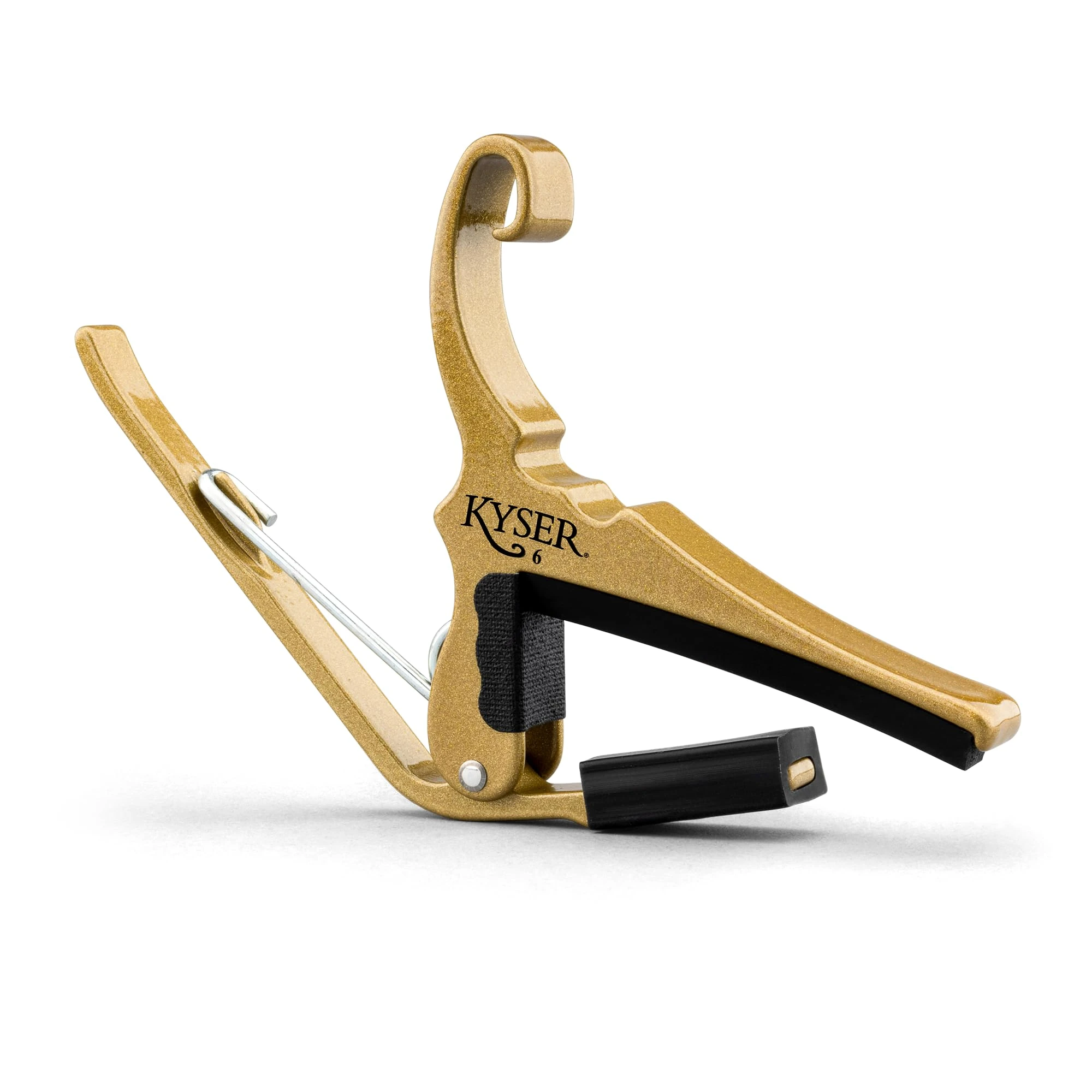 Kyser Quick-Change Capo for 6-string acoustic guitars, Gold, KG6G