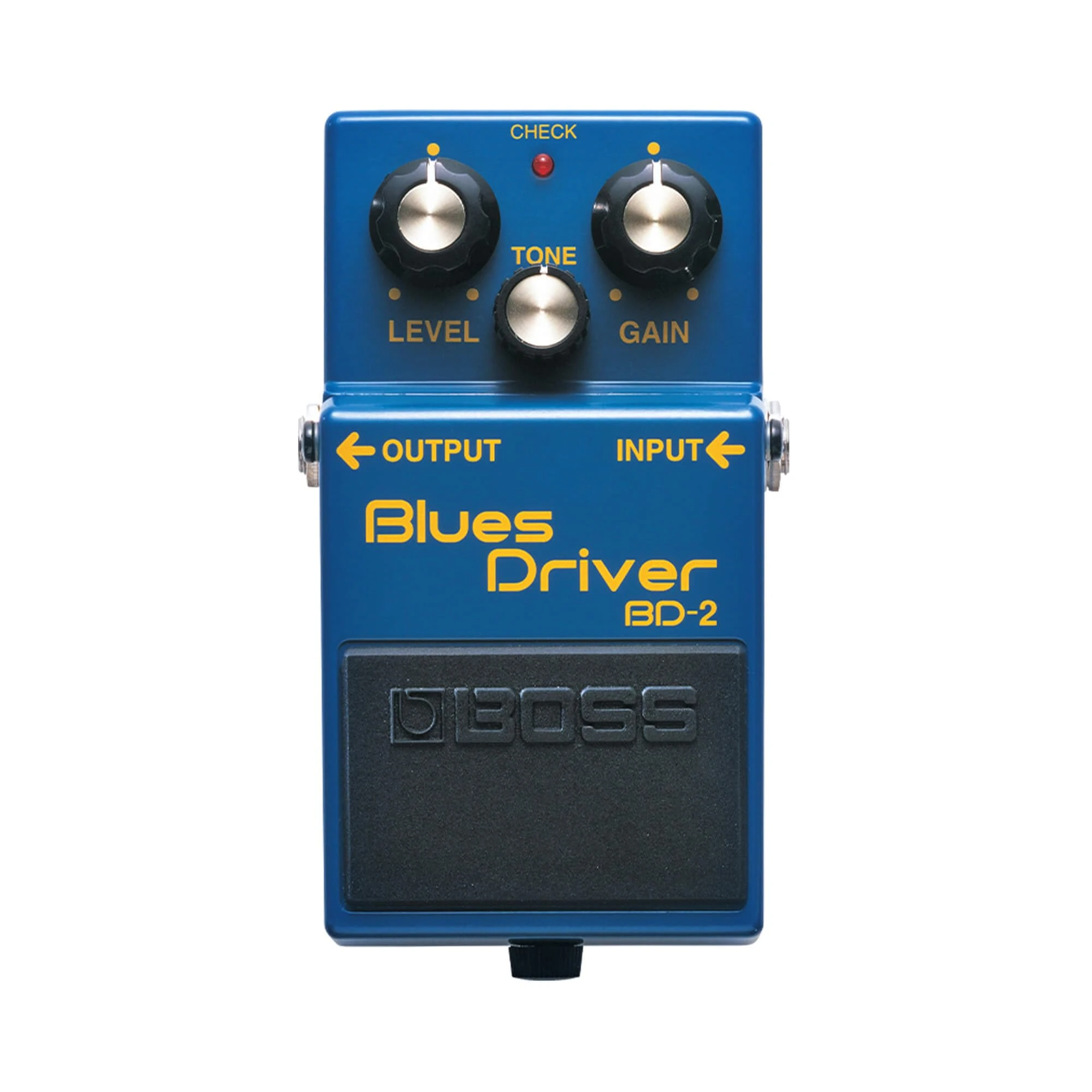 BOSS BD-2 Blues Driver | Compact Overdrive Pedal | Creamy & Crunchy Tones | Tube Amp Simulation | Responds to Picking Dynamics & Volume Changes | Wide Gain Range | Simple & Versatile Controls