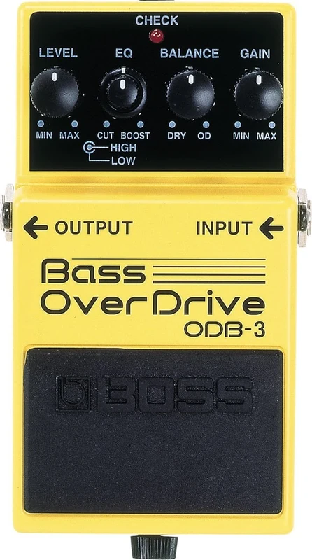 BOSS Odb-3 Bass Overdrive Pedal,Yellow