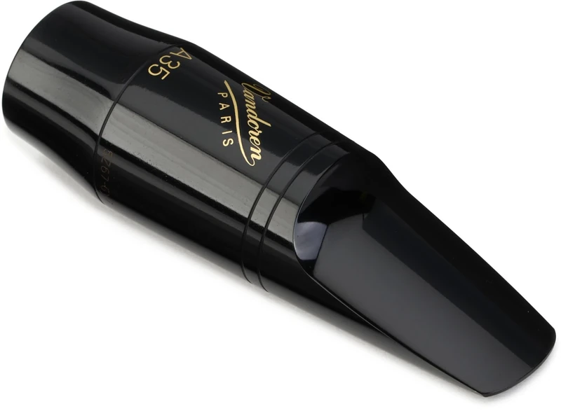 VANDOREN Alto Saxophone Mouthpiece (Black, B Flat, Ebonite, A35, V5)