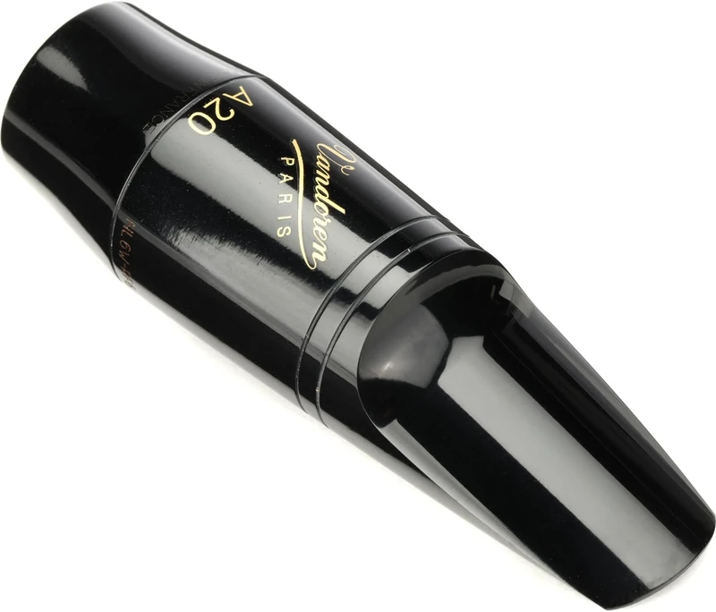 Vandoren SM412 V5 A20 Alto Saxophone Mouthpiece (Black Ebonite) - Image 1