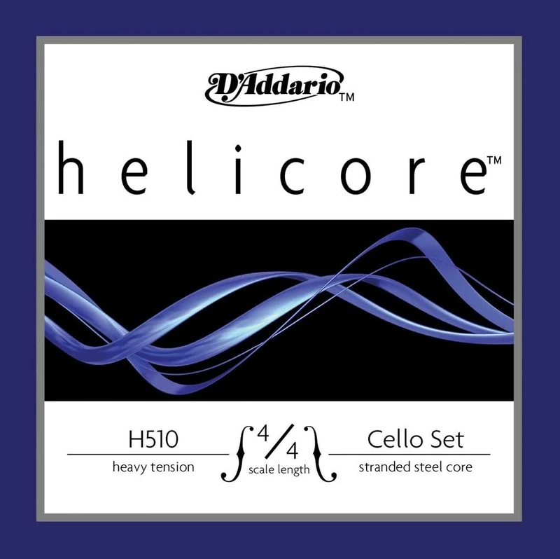 D'Addario Helicore 4/4 Scale Heavy Tension Cello String Set