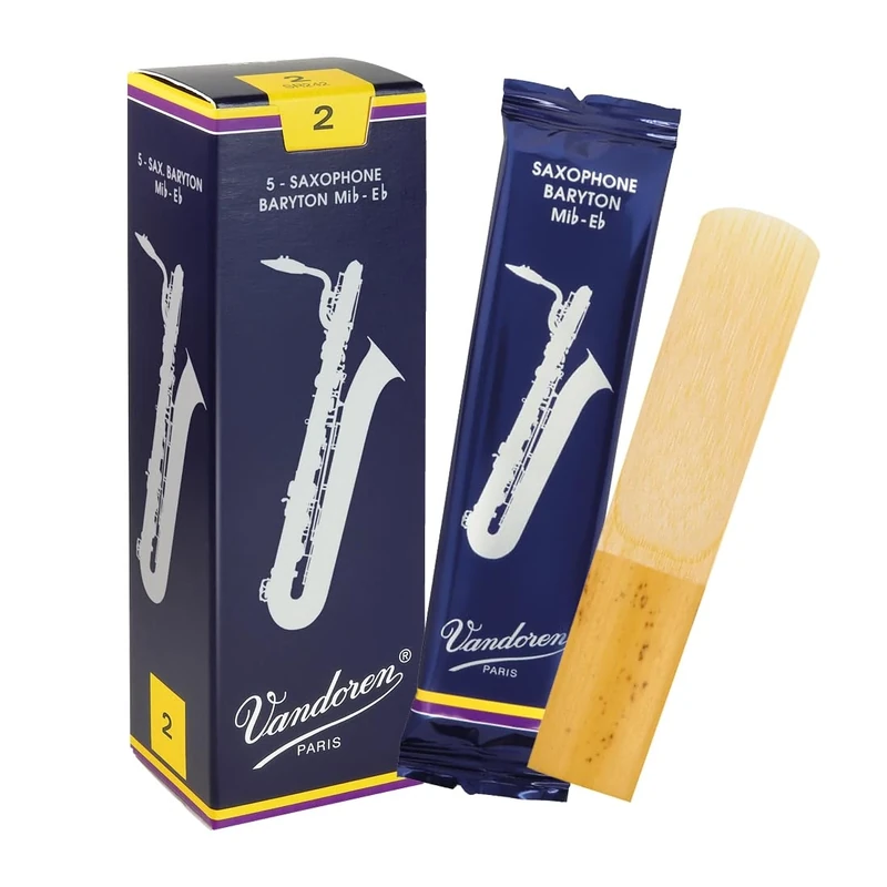Vandoren Baritone Saxophone Reeds - Box of 5 - Strength 2