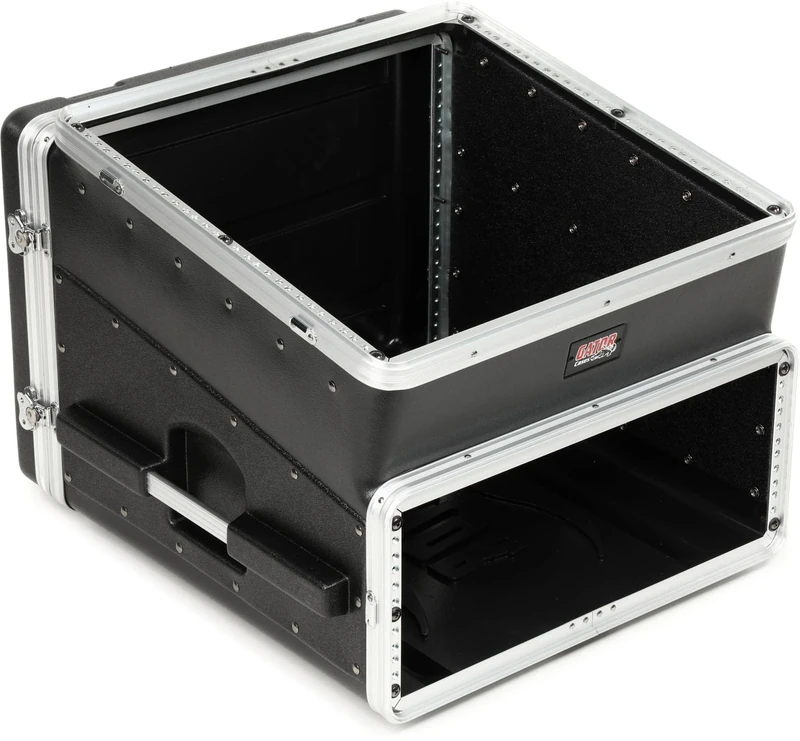 Gator Cases GRC-10X4 10U Top; 4U Bottom Slant Top Console Rack