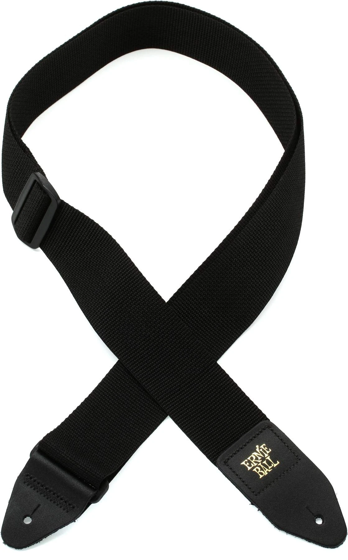 Ernie Ball Black Polypro Guitar Strap
