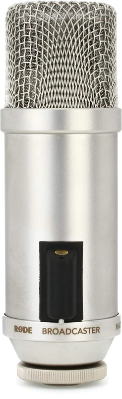 RØDE Broadcaster End-address Condenser Microphone for Podcasting, Broadcasting, Streaming, Gaming, Music Production, Vocal and Instrument Recording