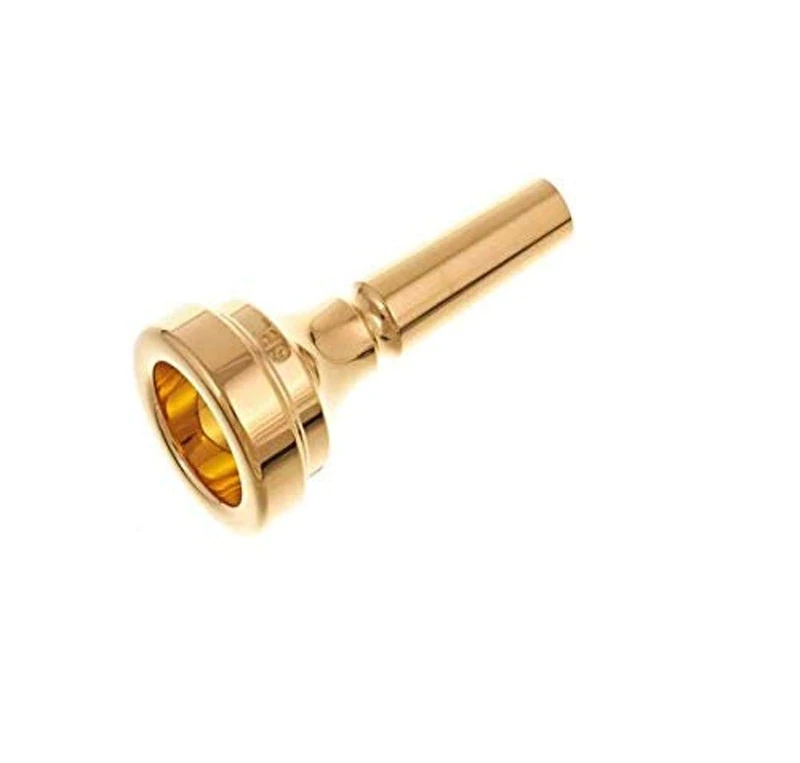 Denis Wick DW4880-6BL Gold-plated Large Bore Trombone Mouthpiece