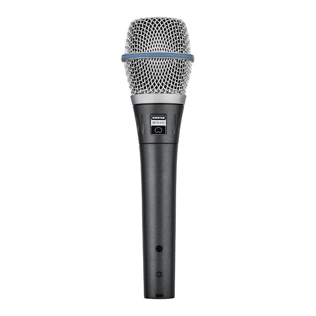 Shure BETA87C Cardioid Condenser Microphone for Handheld Vocal Applications,Gray