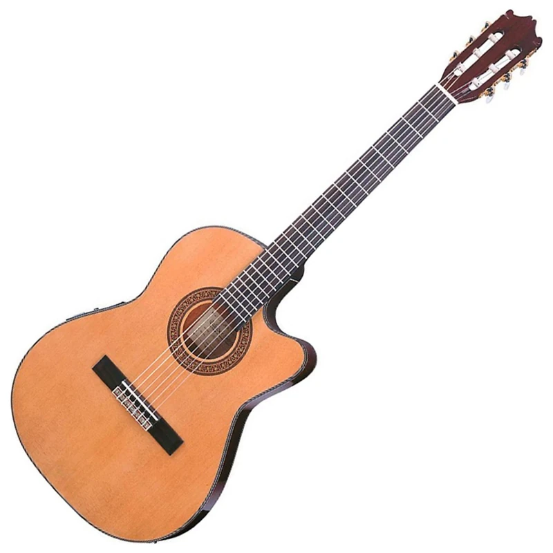 Ibanez GA5TCE Classical Electro Acous tic Guitar, Amber - 4/4 classical guitar