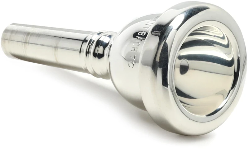 Bach Classic Trombone Small Silver Plated Mouthpiece Size 7C (3507C)