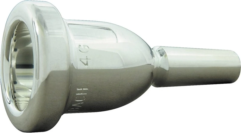 Bach K3411HGM Megatone Large Shank Tenor Trombone Mouthpiece, Silver Plated, 1-1/2 GM 27.00mm