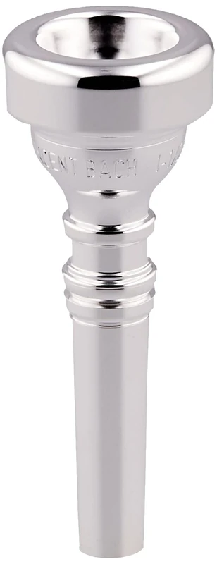 Bach 3491HB Silver Plated 1-1/2 B Cup Cornet Mouthpiece, Medium Deep