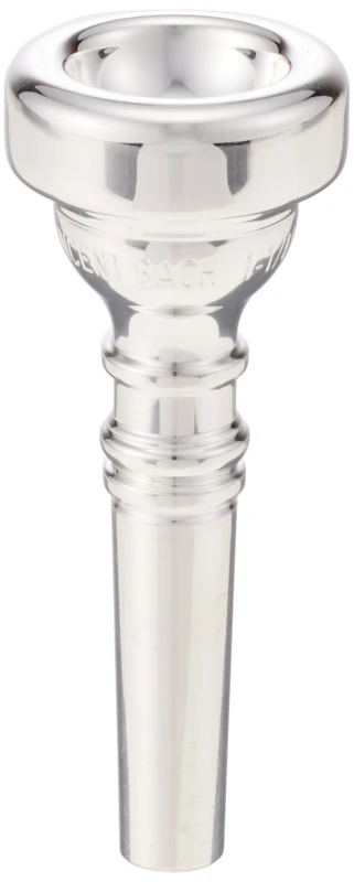 Bach 3491FC Silver Plated 1-1/4 C Cup Cornet Mouthpiece, Medium