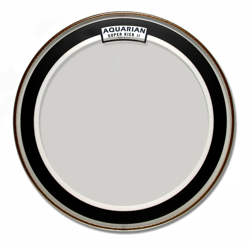 Aquarian SKII20 Super Kick Series - 20 inch - Clear - Double Ply