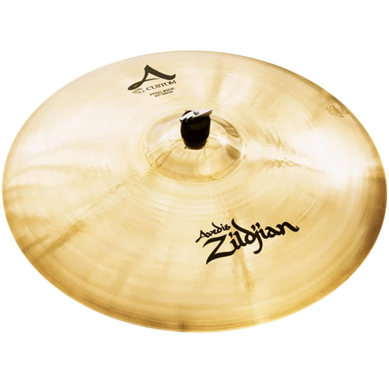 Zildjian A Custom Series - 22 Inch Ping Ride Cymbal - Brilliant finish