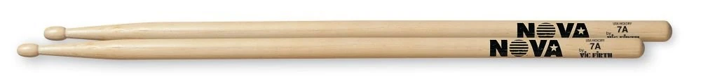 Vic FIrth - NOVA Drumsticks - 7A - Wood Tip