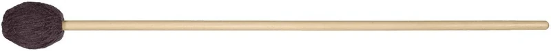 Vic FIrth - Signature Series Marimba Mallets - M115 - Robert Van Sice - Yarn - Medium Hard - Charcoal Grey