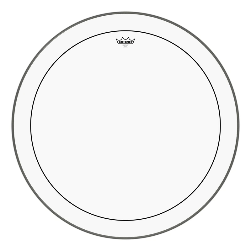 Remo Drumhead Pinstripe Transparent Bass Drum - 30" - PS-1330-00