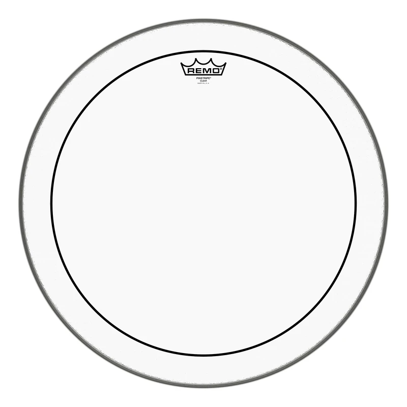 Remo Drumhead Pinstripe Transparent - 20" - PS-0320-00 - Image 1