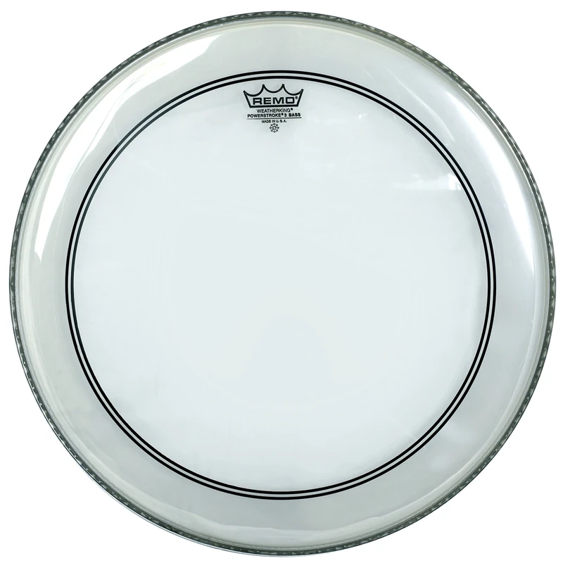 Remo Powerstroke 3 Clear Bass Drum 24" – P3-1324-C2