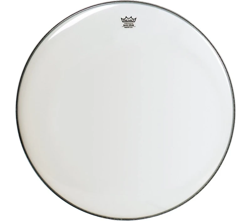 Remo Ambassador BR-1230-00 Drum Head 30 Inches Smooth White