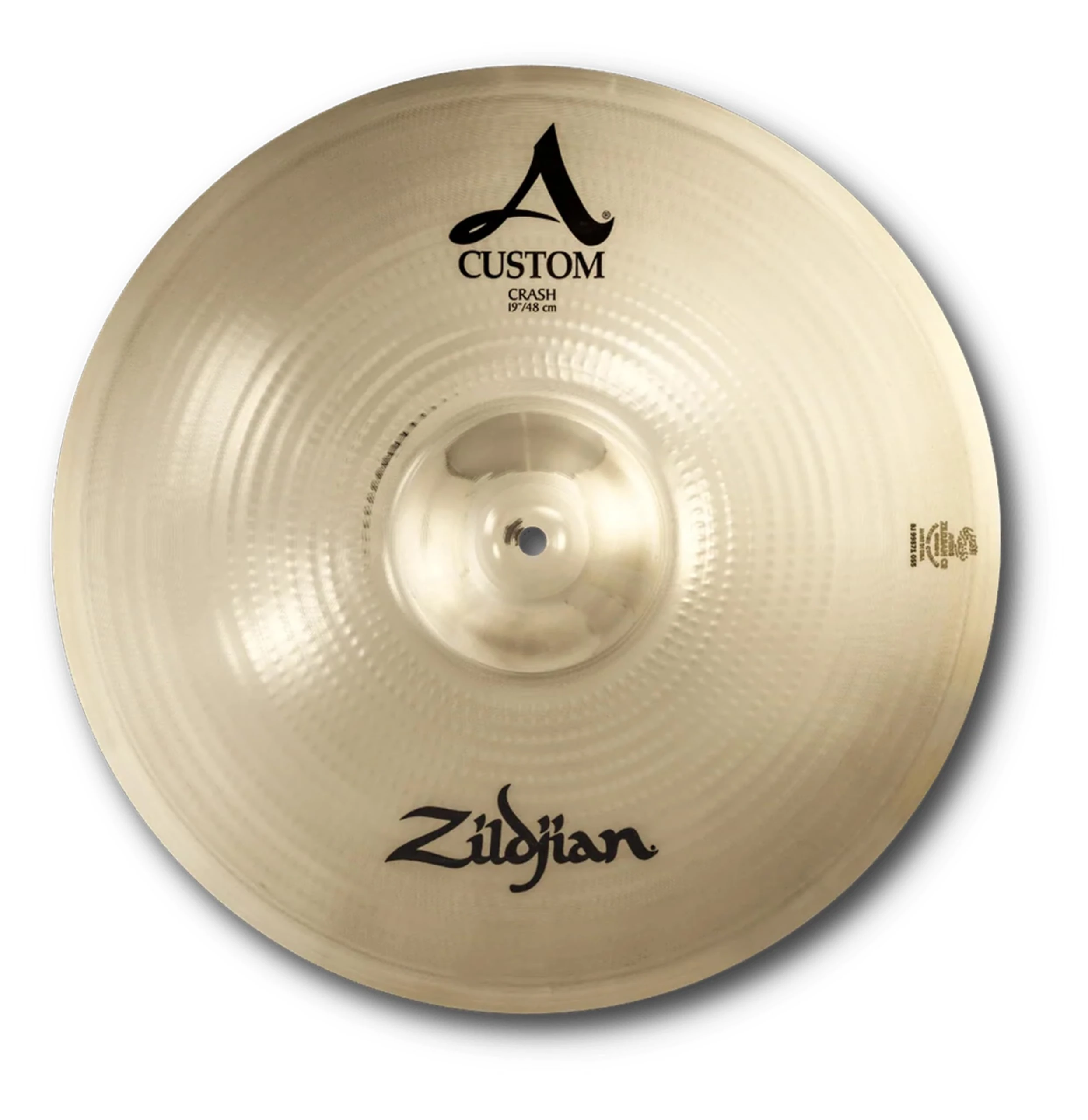 Zildjian A Custom Series - 19 Inch Crash Cymbal - Brilliant finish