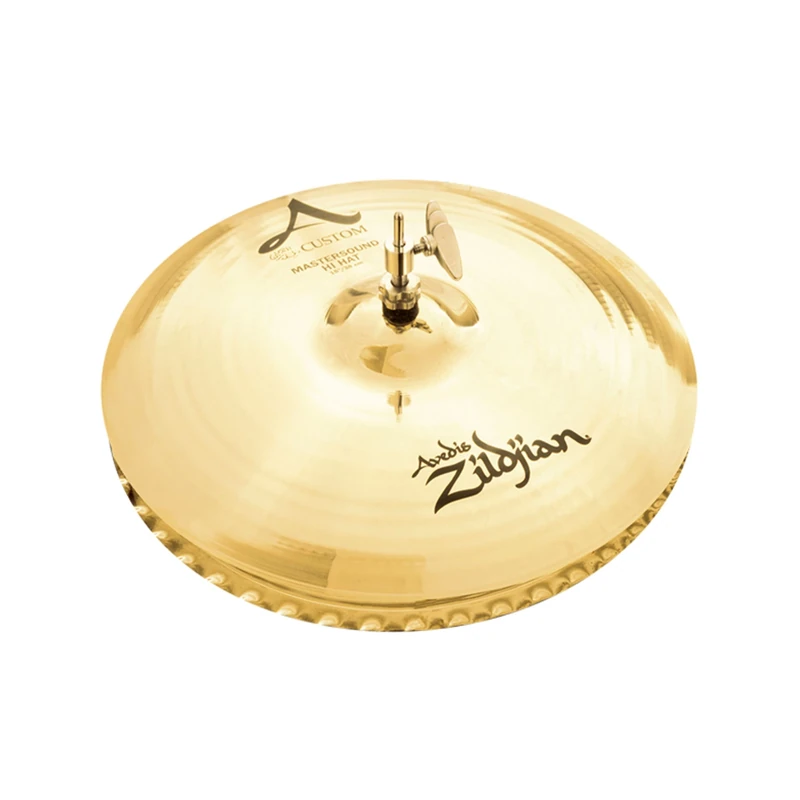 Zildjian A-Custom Mastersound HiHat 15" Brilliant Finish - HiHat