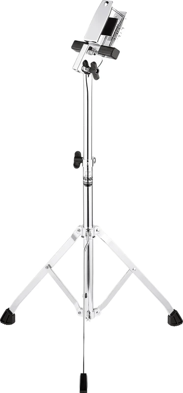 Nino Percussion Bongo Stand Bongostand - Height-adjustable Stand for Children's Bongo Instruments - Steel, Chrome-plated (NINO20)