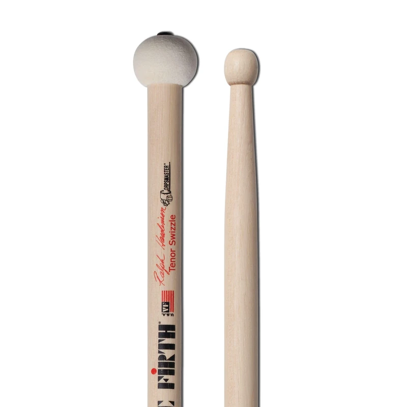 Vic FIrth - Corpsmaster® Signature Series Multi-Tenor Swizzle - Ralph Hardimon - Nylon/Felt Heads