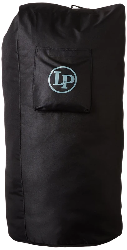 LP Latin Percussion Conga Tasche Fits All, 27,5" x 38" x 18", ungepolstert, mit Schultergut, mit Außentasche, LP542-BK,Black