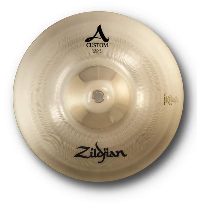 Zildjian A Custom Series - 10 Inch Splash Cymbal- Brilliant finish