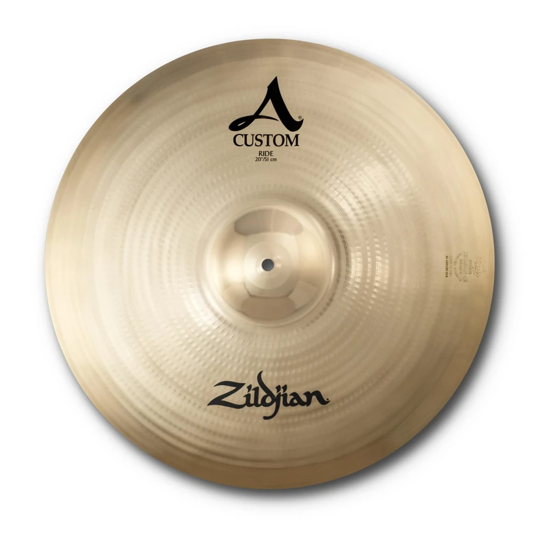 Zildjian A Custom Series - 20 Inch Ride Cymbal - Brilliant finish