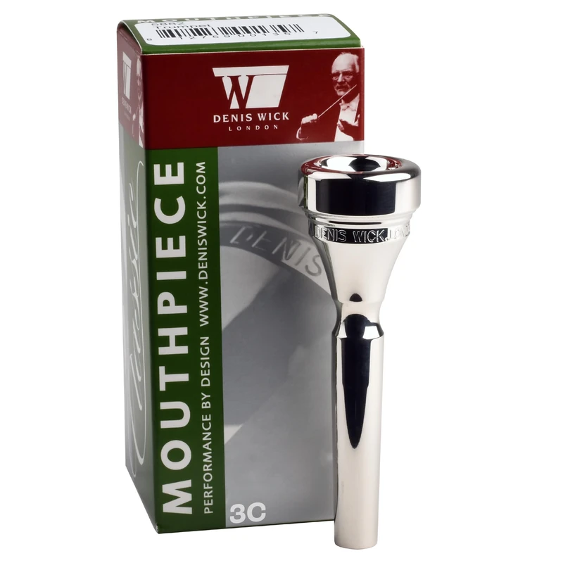 Denis Wick 5882-3C Classic Trumpet Mouthpiece, Silver Plated