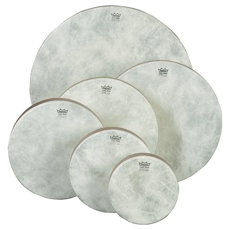 Remo World Percussion - Frame Drum Pretuned - 14" x 2.5" - Acousticon Shell, Fiberskyn 3 Head, Walnut Finish - HD-8514-00