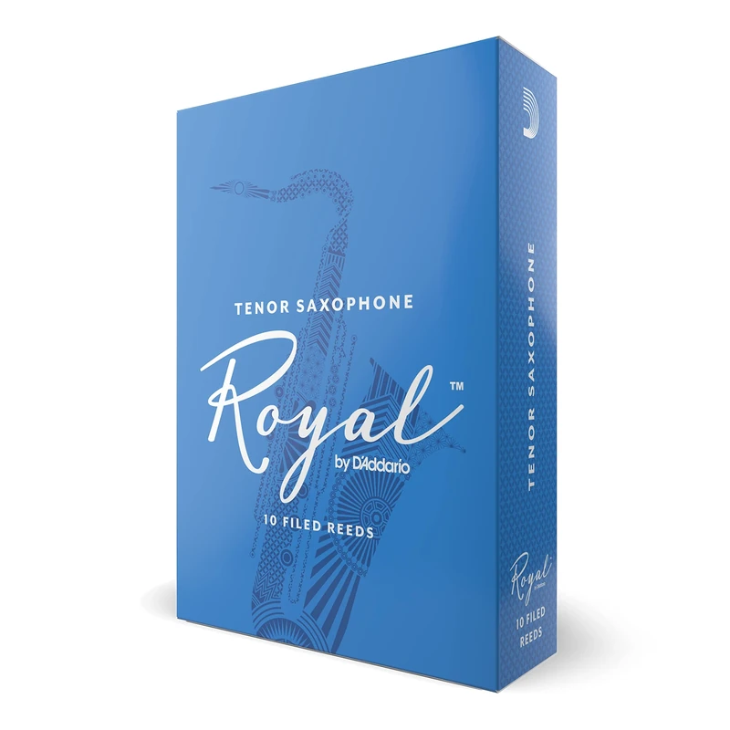 Rico Royal Tenor Saxophone Reeds - Box of 10 -Strength 2.5