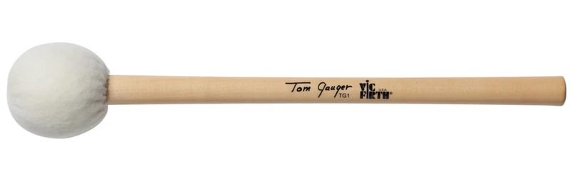 Vic FIrth - Symphonic Collection Signature Series Bass Drum Beaters - Tom Gauger - TG01 - General